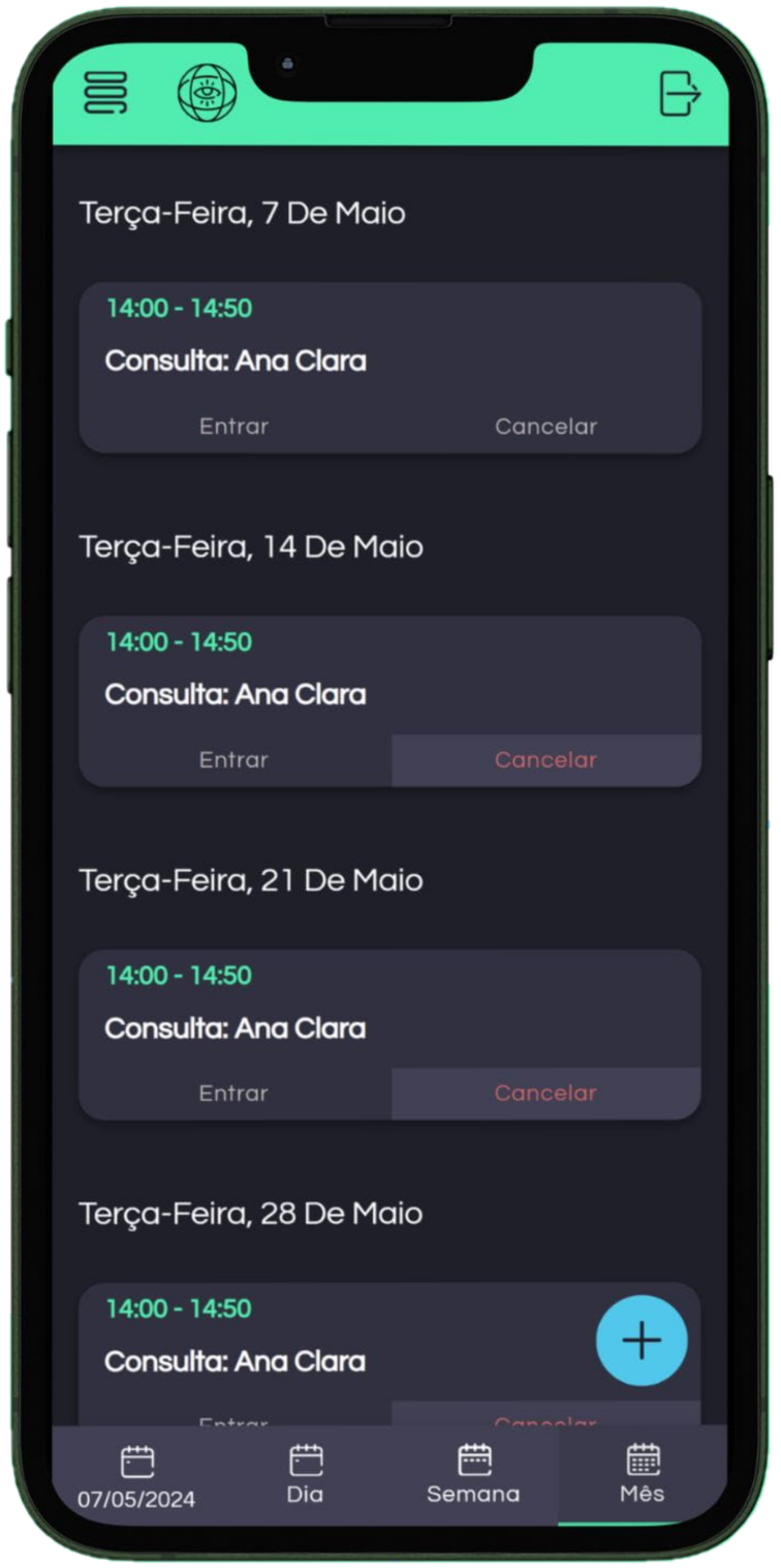schedule screen